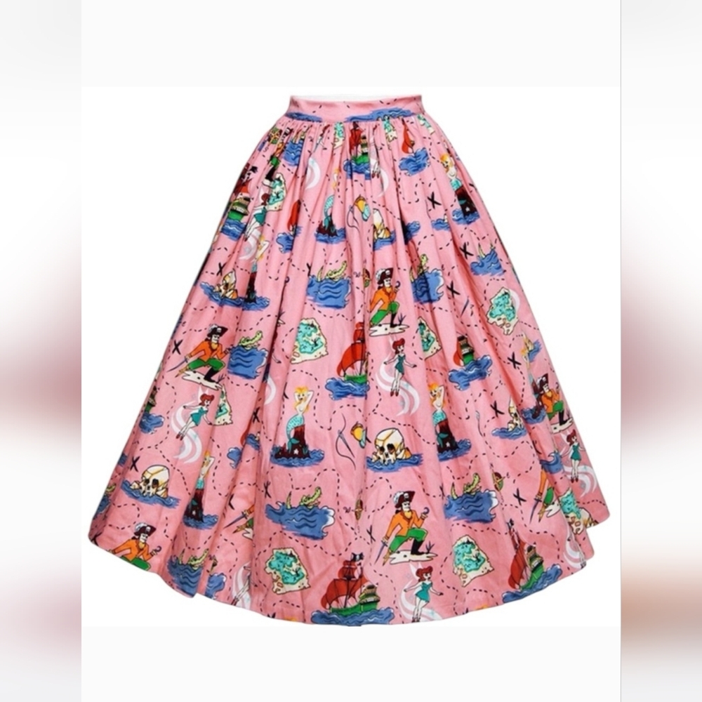 Pink Pinup Couture Neverland Skirt